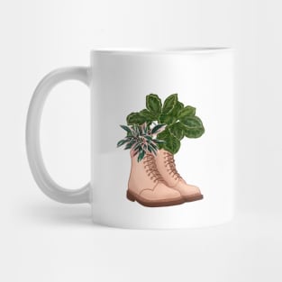 Shoes full of plants Mug